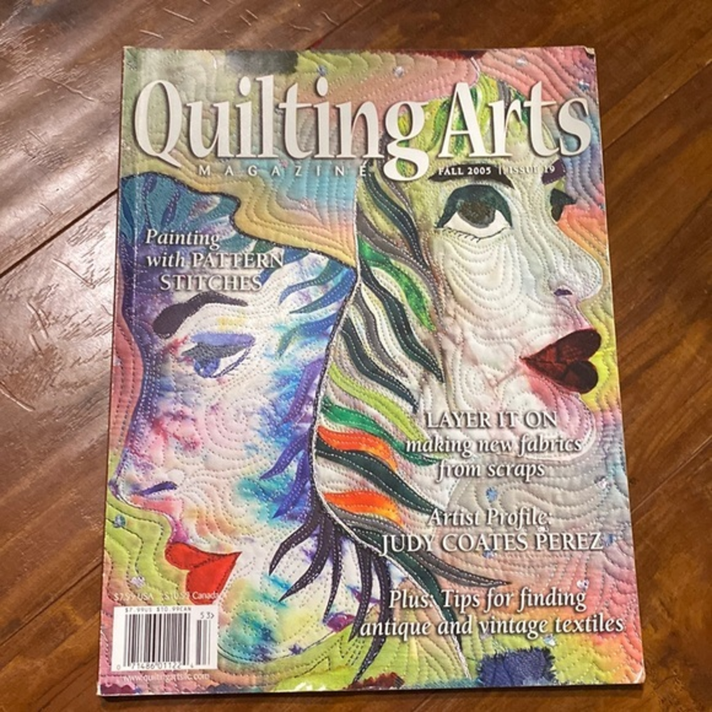 Quilting Arts Magazine Fall 2005 Issue 19 Art Quilts Textile Fiber Craft